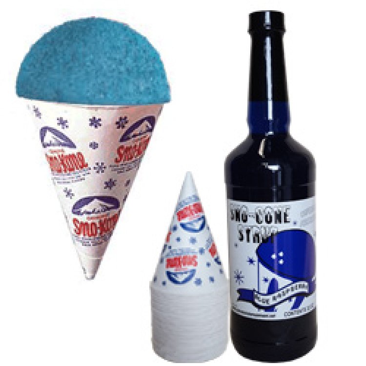 1 Qt Blue Rasp syrup + 30 cups 1 Qt Blue Rasp syrup + 30 cups